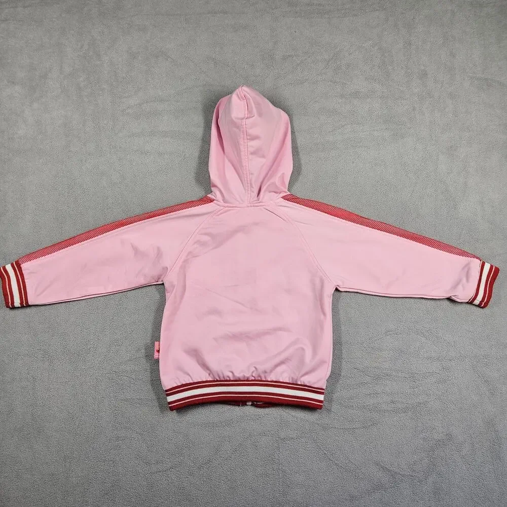Vintage Y2K Strawberry Shortcake Tracksuit Girl 4T Jacket Pants Pink Outfit 2006